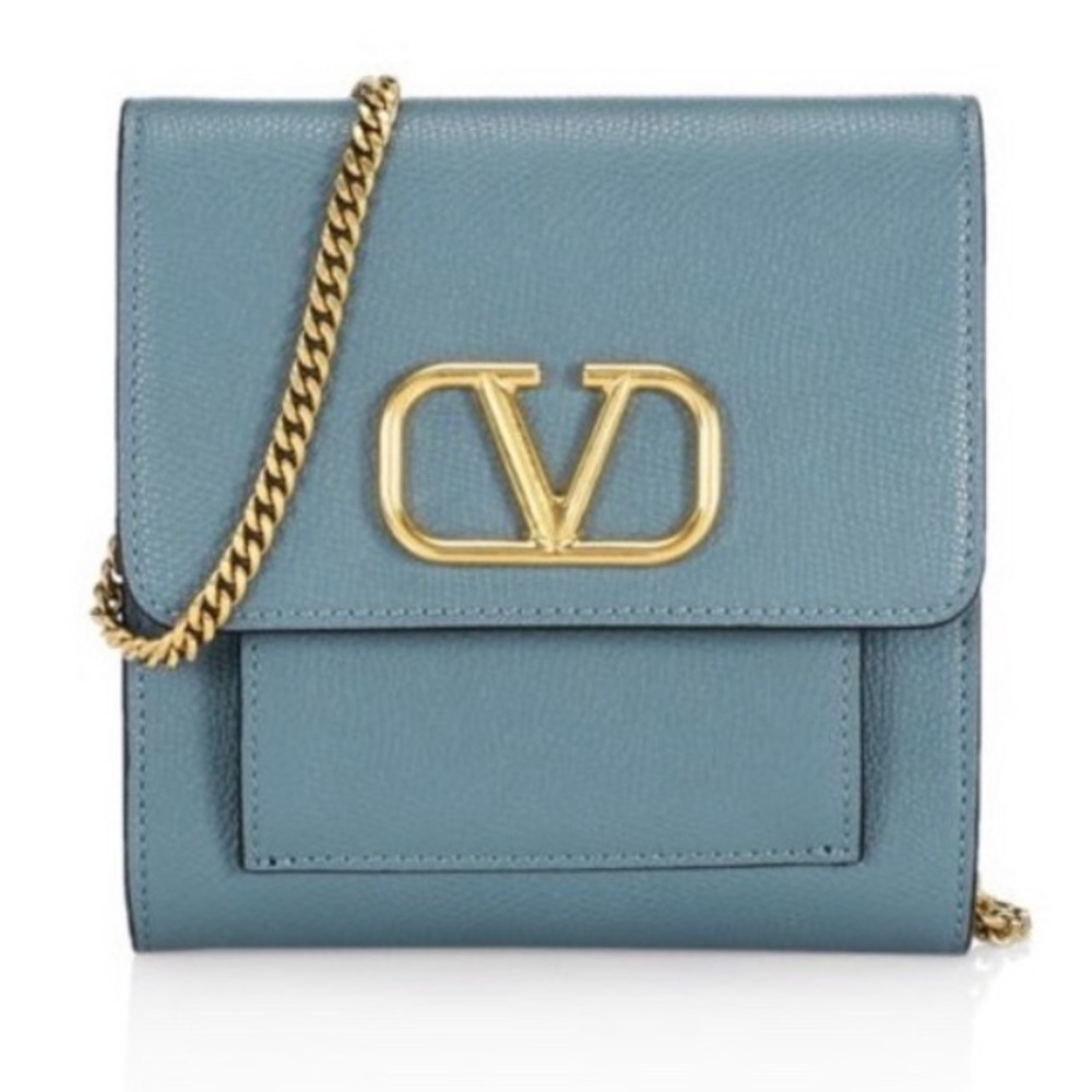 Valentino Garavani Vlogo Leather Crossbody